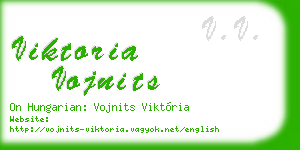 viktoria vojnits business card